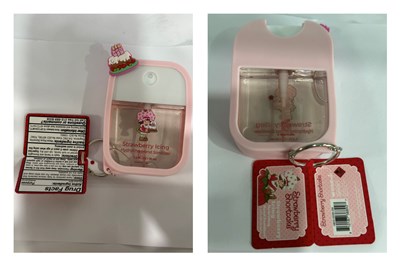 Label (Strawberry Shortcake  Sanitizer Strawberry Icing)